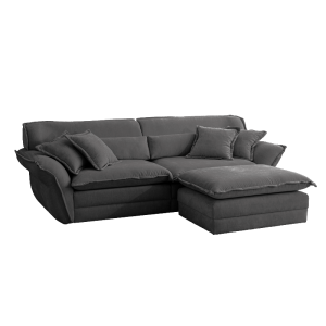 Диван тройка MELLOW - тъмносив