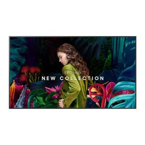 Професионален дисплей Samsung QB65C, 65'', Ultra HD, 350 cd/m2, 3840 x 2160, HDMI, USB