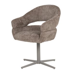 Трапезен стол VELASCO  - тъмнокафяв MC