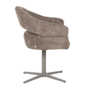 Трапезен стол VELASCO  - тъмнокафяв MC