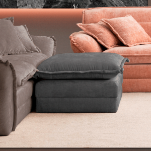 Табуретка MELLOW - тъмносив