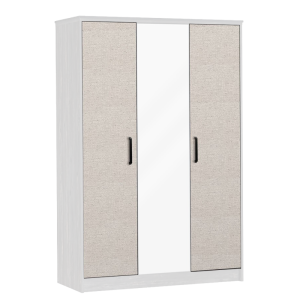 Комплект от 2 броя дървени врати за гардероб COSMOS