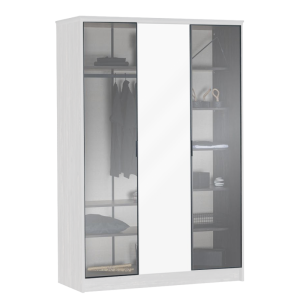 Комплект от 2 броя стъклени врати за гардероб COSMOS