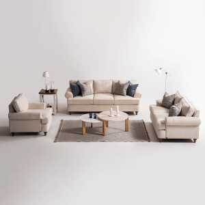 Диван тройка OREGON - крем 26-03