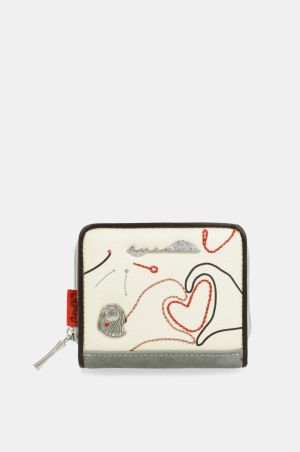 Портфейл Anekke Alma Ole, 10x9x2 cm