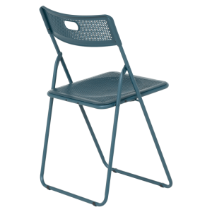 Сгъваем стол TRANAS - петролено син