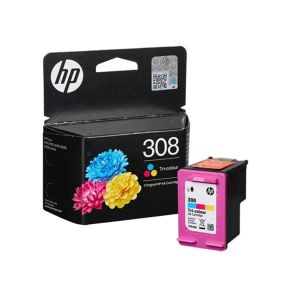 Оригинален патрон HP 7FP20UE, No308, 160 страници/5%, Cyan, Magenta, Yellow