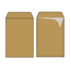 Плик кафяв с мехурчета N20, 370х480 mm, стикер