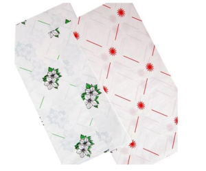 Покривка за маса 120x120cm цветен микс