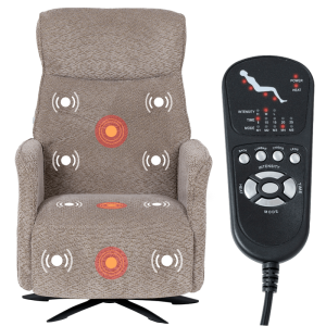 Електрическо масажиращо кресло LORDELO - кафяво