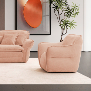 Кресло MELLOW - праскова