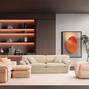 Диван - тройка MELLOW - крем