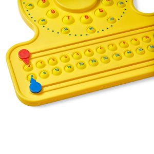 Learning Resources Образователен часовник, с числова линия и попит числа