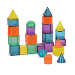 Learning Resources Комплект 3D геометрични фигури