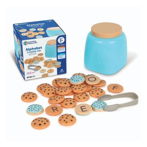 Learning Resources Буркан с бисквитки с английската азбука