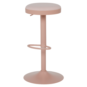 Бар стол BARACO - розов