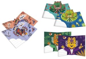 3D картички Janod, животни