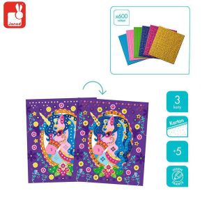 Мозайка Janod, понита и еднорози