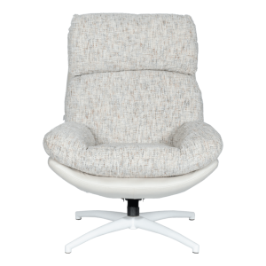 Кресло с табуретка VALONGO - крем