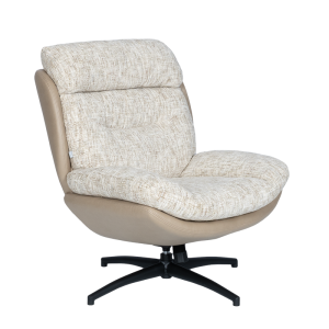 Кресло с табуретка BEJA - крем
