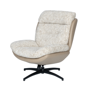Кресло с табуретка BEJA - крем