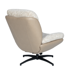 Кресло с табуретка BEJA - крем