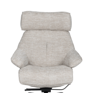 Кресло с табуретка OVAR - бежово