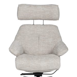 Кресло с табуретка OVAR - бежово