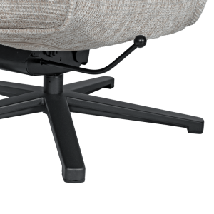 Кресло с табуретка OVAR - бежово