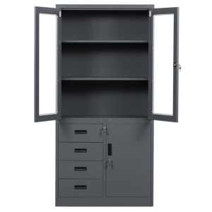 Метален шкаф Carmen CR-1278 E J SAND - графит