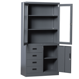 Метален шкаф Carmen CR-1278 E J SAND - графит