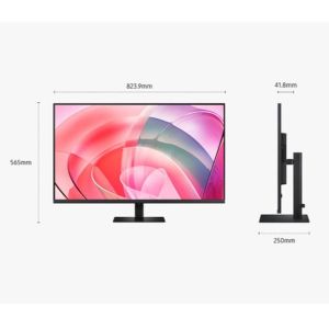 Монитор Samsung S70D, 37'', Ultra HD, VA, 3840 х 2160, 350 cd/m2, 5 ms, 60 Hz, HRM