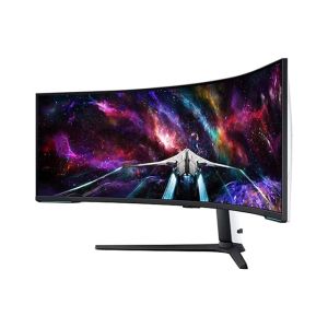 Монитор Samsung G95NC, 57'', DUltra HD, VA, 7680 х 2160, 420 cd/m2, 1 ms, 240 Hz, Gaming, извит
