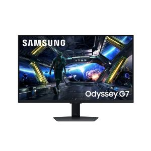 Монитор Samsung G70F, 27'', Ultra HD, IPS, 3840 х 2160, 350 cd/m2, 1 ms, 360 Hz, Gaming