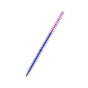 Химикалка Sazio Elegant, с камъчета, 1.0 mm, асорти