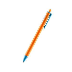 Химикалка Sazio Sunrise, автоматична, неонова, 0.7 mm, асорти