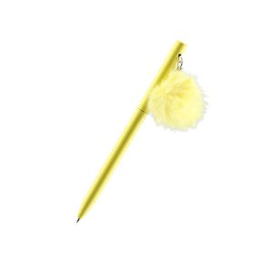 Химикалка Sazio Elegant, помпони, 1.0 mm, асорти