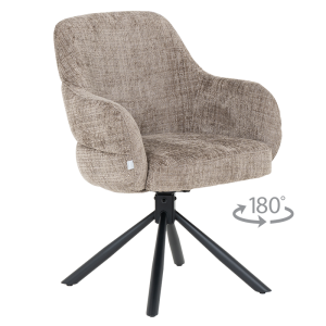 Трапезен стол BANGOR - кафяв