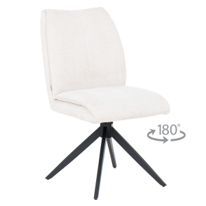 Трапезен стол NEWRY - слонова кост