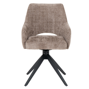 Трапезен стол HEREFORD - кафяв