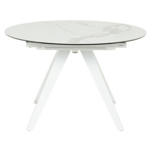 Разтегателна трапезна маса BOLKOW - бял 02