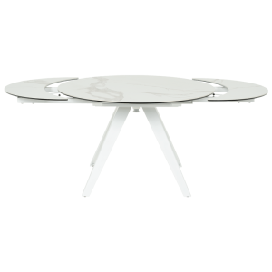 Разтегателна трапезна маса BOLKOW - бял 02