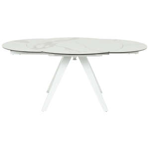 Разтегателна трапезна маса BOLKOW - бял 02