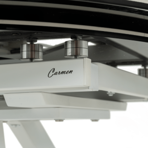 Разтегателна трапезна маса BOLKOW - бял 02