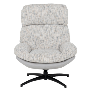 Кресло с табуретка ELVAS - крем