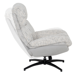 Кресло с табуретка ELVAS - крем