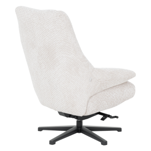 Кресло с табуретка ALFENA - крем