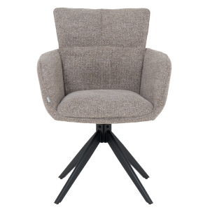 Трапезен стол GILES - кафяв