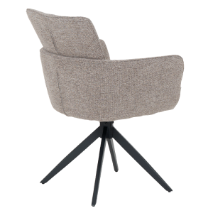 Трапезен стол GILES - кафяв