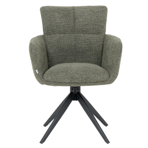 Трапезен стол GILES - тъмнозелен